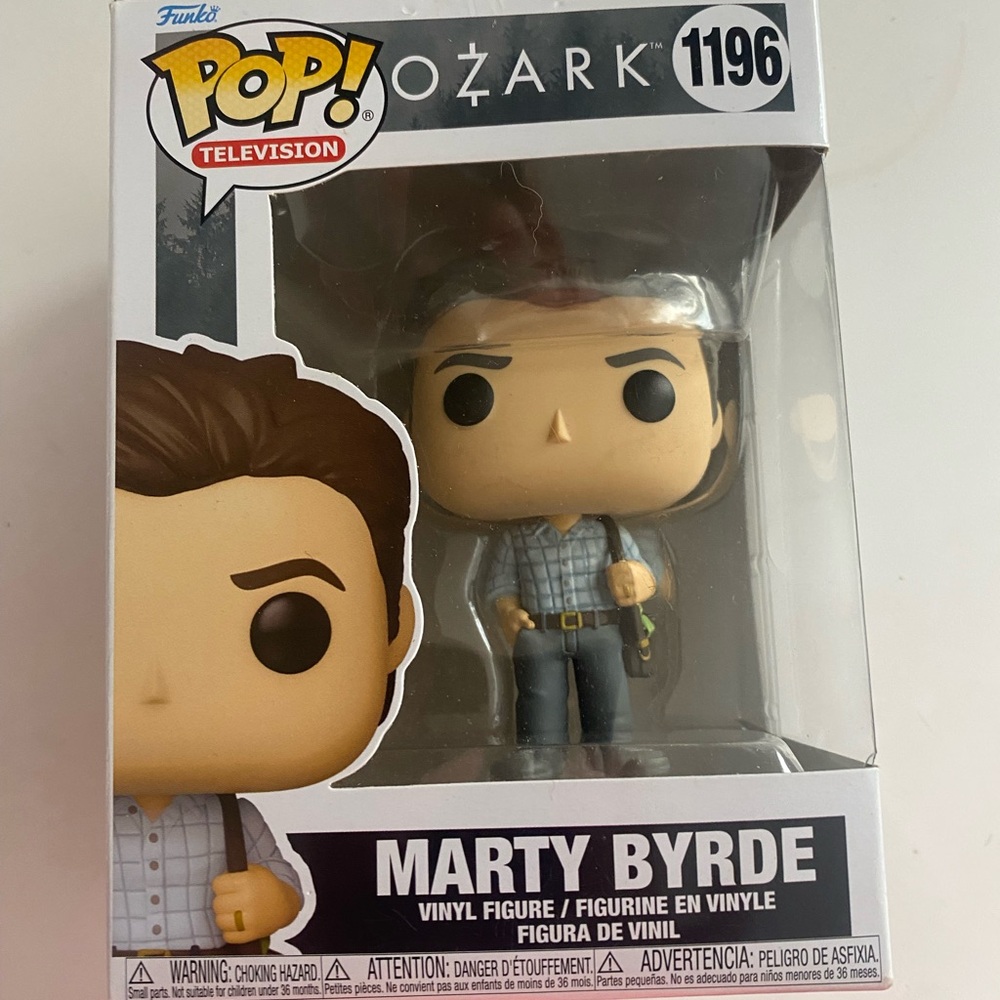 Marty Byrde from Ozark Funko Pop in Box